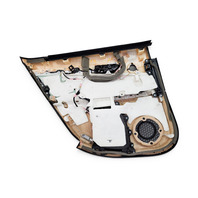 2014-2016 Lexus GS350 Rear Right/Passenger Side Back Door Panel Black/Brown 67630-30S00-44, F033, OEM, 2014, 2015, 2016
