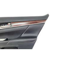 2014-2016 Lexus GS350 Rear Right/Passenger Side Back Door Panel Black/Brown 67630-30S00-44, F033, OEM, 2014, 2015, 2016
