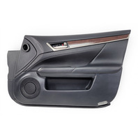 2014-2016 Lexus GS350 Front Right/Passenger Side Black Door Panel Black/Brown 67610-30M01-M3, F033, OEM, 2014, 2015, 2016