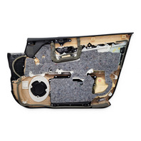 2014-2016 Lexus GS350 Front Left/Driver Side Back Door Panel Black/Brown 67620-30M21-M3, F033, OEM, 2014, 2015, 2016