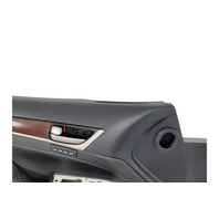 2014-2016 Lexus GS350 Front Left/Driver Side Back Door Panel Black/Brown 67620-30M21-M3, F033, OEM, 2014, 2015, 2016