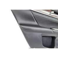 2014-2016 Lexus GS350 Rear Left/Driver Side Back Door Panel Black/Brown 67640-30S10-44, F033, OEM, 2014, 2015, 2016