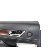 2014-2016 Lexus GS350 Rear Left/Driver Side Back Door Panel Black/Brown 67640-30S10-44, F033, OEM, 2014, 2015, 2016