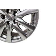2013-2016 Lexus GS350 Rim Alloy Wheel 18x8 10 spoke, #2, 4261A-30252, F033, OEM, 2013, 2014, 2015, 2016