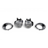 2013-2020 Lexus GS350 Fog Light Lamp w/Cover Left/Right Set(4), 81220-0E030, 81210-0E050, F033, OEM, 2013, 2014, 2015, 2016, 2017, 2018, 2019, 2020