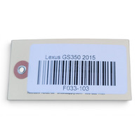 2013-2020 Lexus GS350 Transmission Oil Cooler 3.5L 33493-30040, F033, OEM, 2013, 2014, 2015, 2016, 2017, 2018, 2019, 2020