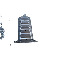 2014-2020 Lexus GS350 Front Right/Left Bumper Reinforcement Brackets Mounts Set(2) 57107-24030, 57108-24030, F033, OEM, 2014, 2015, 2016, 2017, 2018, 2019, 2020