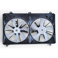2013-2020 Lexus GS350 Cooling Fan Shroud w/Motor Assembly 16361-31410, F033, OEM, 2013, 2014, 2015, 2016, 2017, 2018, 2019, 2020