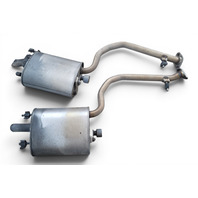 2013-2020 Lexus GS350 Left/Right Exhaust Muffler Set, 17430-31C80, F033, OEM, 2013, 2014, 2015, 2016, 2017, 2018, 2019, 2020