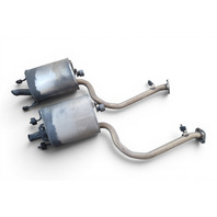 2013-2020 Lexus GS350 Left/Right Exhaust Muffler Set, 17430-31C80, F033, OEM, 2013, 2014, 2015, 2016, 2017, 2018, 2019, 2020