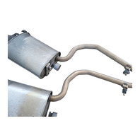 2013-2020 Lexus GS350 Left/Right Exhaust Muffler Set, 17430-31C80, F033, OEM, 2013, 2014, 2015, 2016, 2017, 2018, 2019, 2020