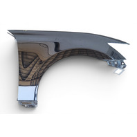 2013-2020 Lexus GS350 Fender Front Right/Passenger Black 53801-30A20, F033, OEM, 2013, 2014, 2015, 2016, 2017, 2018, 2019, 2020