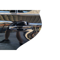 2013-2020 Lexus GS350 Rear Left/Driver Side Door Assembly Black, 67004-30651, F033, OEM, 2013, 2014, 2015, 2016, 2017, 2018, 2019, 2020