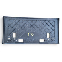 2013-2016 Lexus GS350 Front Bumper License Plate Holder 52114-30210, F033, OEM, 2013, 2014, 2015, 2016