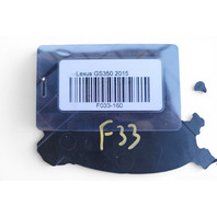 2013-2016 Lexus GS350 Front Bumper License Plate Holder 52114-30210, F033, OEM, 2013, 2014, 2015, 2016