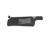1990-1996 Nissan 300ZX Sun Shade Visor Left/Right Set Black, F034, OEM, 1990, 1991, 1992, 1993, 1994, 1995, 1996