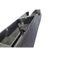 1990-1996 Nissan 300ZX Center Console Storage Black, 96911-30P00, F034, OEM, 1990, 1991, 1992, 1993, 1994, 1995, 1996