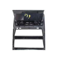 1990-1992 Nissan 300ZX Center Dash AC Vent Panel Radio Bezel 68260-30P00, F034, OEM, 1990, 1991, 1992