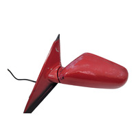 1990-1996 Nissan 300ZX Side View Mirror Left/Driver Red, J6302-48P00, F034, OEM, 1990, 1991, 1992, 1993, 1994, 1995, 1996