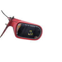 1990-1996 Nissan 300ZX Side View Mirror Left/Driver Red, J6302-48P00, F034, OEM, 1990, 1991, 1992, 1993, 1994, 1995, 1996