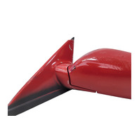 1990-1996 Nissan 300ZX Side View Mirror Left/Driver Red, J6302-48P00, F034, OEM, 1990, 1991, 1992, 1993, 1994, 1995, 1996
