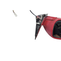 1990-1996 Nissan 300ZX Side View Mirror Left/Driver Red, J6302-48P00, F034, OEM, 1990, 1991, 1992, 1993, 1994, 1995, 1996