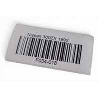 1990-1994 Nissan 300ZX Spare Tire Tool Hardware W/Tools 99550-30P20, F034, OEM, 1990, 1991, 1992, 1993, 1994