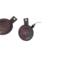 1991-1994 Nissan 300ZX High & Low Pitch Tone Horn Set Complete Assembly, 25620-3B800, 25610-88M00, F034, OEM, 1991, 1992, 1993, 1994