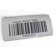 1990-1996 Nissan 300ZX Rear Window Weatherstrip Back Door Opening Seal, 90832-30P02, F034, OEM, 1990, 1991, 1992, 1993, 1994, 1995, 1996