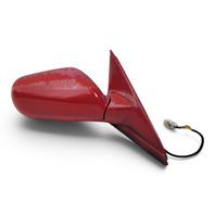 1990-1996 Nissan 300ZX Side View Mirror Right/Passenger Red, J6301-48P00, F034, OEM, 1990, 1991, 1992, 1993, 1994, 1995, 1996