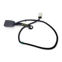 1991-1994 Nissan 300ZX Front Left/Driver Seat Belt Buckle, 86843-45P00, F034, OEM, 1991, 1992, 1993, 1994