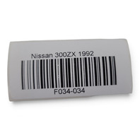 1991-1994 Nissan 300ZX Ignition Immobilizer w/ Key 99810-45P70, F034, OEM, 1991, 1992, 1993, 1994