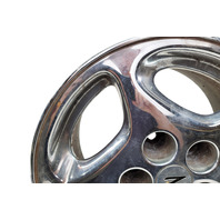 1990-1996 Nissan 300ZX Factory Chrome Wheel Rim 16X7.5 Right/Passenger 5 Spoke, 40300-40P92, #4, F034, OEM, 1990, 1991, 1992, 1993, 1994, 1995, 1996