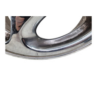 1990-1996 Nissan 300ZX Factory Chrome Wheel Rim 16X7.5 Left/Driver 5 Spoke, 40300-40P93, #2, F034, OEM, 1990, 1991, 1992, 1993, 1994, 1995, 1996