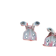1990-1996 Nissan 300ZX Door Hinge Upper/Lower Set Right/Passenger Red 80400-44P00, F034, OEM, 1990, 1991, 1992, 1993, 1994, 1995, 1996