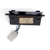 1990-1992 Nissan 300ZX Clock Time Information Screen Black 25820-44P00, F034, OEM, 1990, 1991, 1992