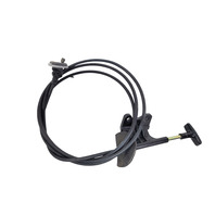 1990-1996 Nissan 300ZX Hood Release Cable Black Wire, 65620-51P00, F034, OEM, 1990, 1991, 1992, 1993, 1994, 1995, 1996