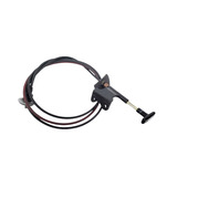 1990-1996 Nissan 300ZX Hood Release Cable Black Wire, 65620-51P00, F034, OEM, 1990, 1991, 1992, 1993, 1994, 1995, 1996