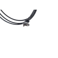 1990-1996 Nissan 300ZX Hood Release Cable Black Wire, 65620-51P00, F034, OEM, 1990, 1991, 1992, 1993, 1994, 1995, 1996