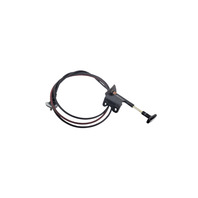 1990-1996 Nissan 300ZX Hood Release Cable Black Wire, 65620-51P00, F034, OEM, 1990, 1991, 1992, 1993, 1994, 1995, 1996