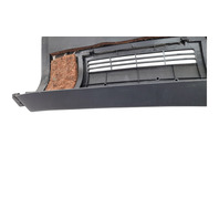 1990-1996 Nissan 300ZX Rear Left/Driver Luggage Finisher Trim Cover, 76920-30P00, F034, OEM, 1990, 1991, 1992, 1993, 1994, 1995, 1996
