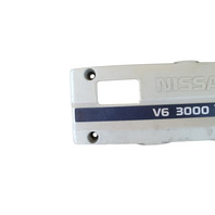 1990-1996 Nissan 300ZX Engine Motor Head Cover Trim Plastic 14027-30P00, F034, OEM, 1990, 1991, 1992, 1993, 1994, 1995, 1996