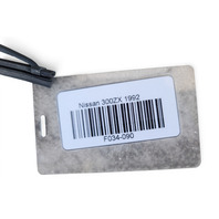 1990-1996 Nissan 300ZX Rear Wiper Arm Blade 28780-30P15, F034, OEM, 1990, 1991, 1992, 1993, 1994, 1995, 1996
