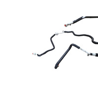 1990-1996 Nissan 300ZX A/C AC Refrigerant Discharge Hose Pipe, High/Low Set(4) 92452-30P20, F034, OEM, 1990, 1991, 1992, 1993, 1994, 1995, 1996