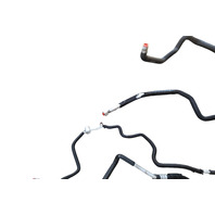 1990-1996 Nissan 300ZX A/C AC Refrigerant Discharge Hose Pipe, High/Low Set(4) 92452-30P20, F034, OEM, 1990, 1991, 1992, 1993, 1994, 1995, 1996