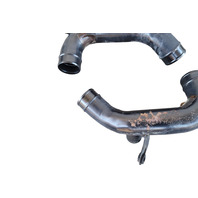 1990-1996 Nissan 300ZX Air Cleaner Duct Tube Right/Left Set, 16576-30P02, 16576-30P01, F034, OEM, 1990, 1991, 1992, 1993, 1994, 1995, 1996