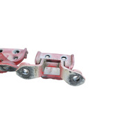 1990-1996 Nissan 300ZX Door Hinge Upper/Lower Set Left/Driver Red 80401-44P00, F034, OEM, 1990, 1991, 1992, 1993, 1994, 1995, 1996