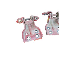 1990-1996 Nissan 300ZX Door Hinge Upper/Lower Set Left/Driver Red 80401-44P00, F034, OEM, 1990, 1991, 1992, 1993, 1994, 1995, 1996