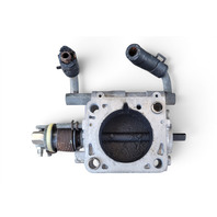 1990-1994 Nissan 300ZX Left Throttle Body Chamber Assembly 16118-40P00, F034, OEM, 1990, 1991, 1992, 1993, 1994