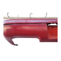 1990-1996 Nissan 300ZX Rear Bumper Face Cover 4Pas Red, 85022-30P28, F034, OEM, 1990, 1991, 1992, 1993, 1994, 1995, 1996